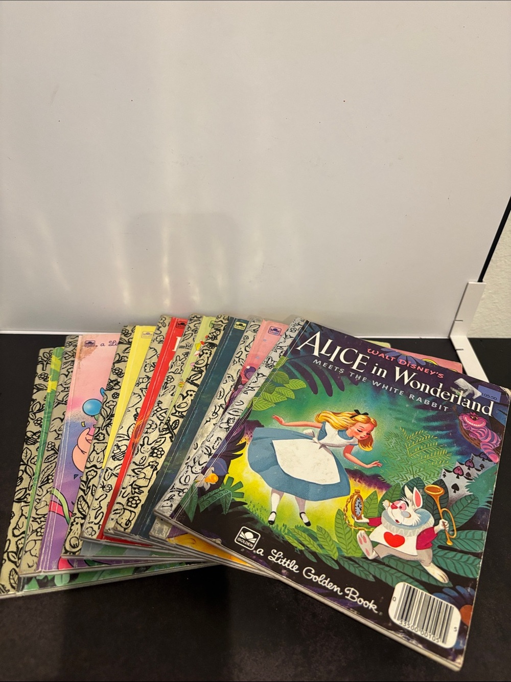 Lot of 8 Vintage Little Golden Books - Disney, Sesame Street, Christmas Holiday